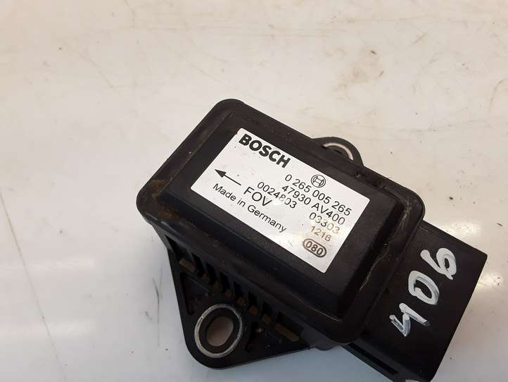 Nissan Micra (2003 - 2007)  0265005265 Датчик ESP (системы стабильности) (датчик курсовой устойчивости))