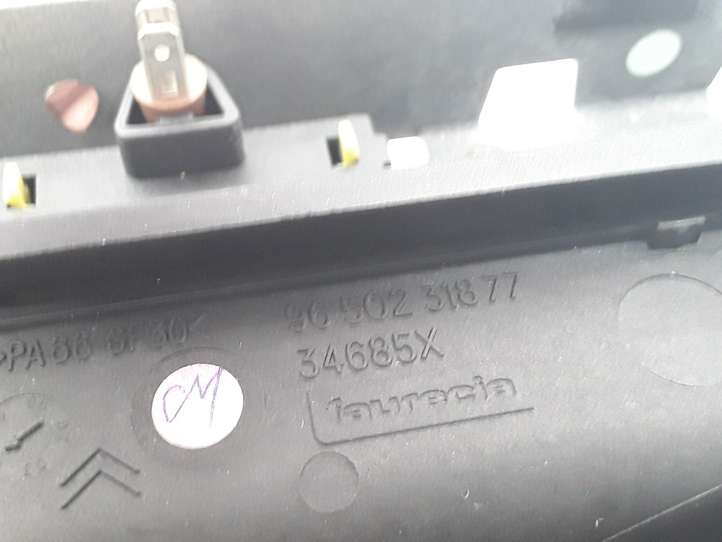 Citroen C5 (2004 - 2008)  9650443077 Отделка контроля климата / контроля печки