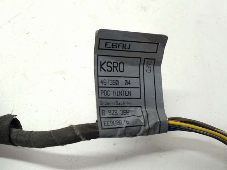 BMW 5 E60 E61 (2004 - 2010)  6928363 Проводка датчиков парковки