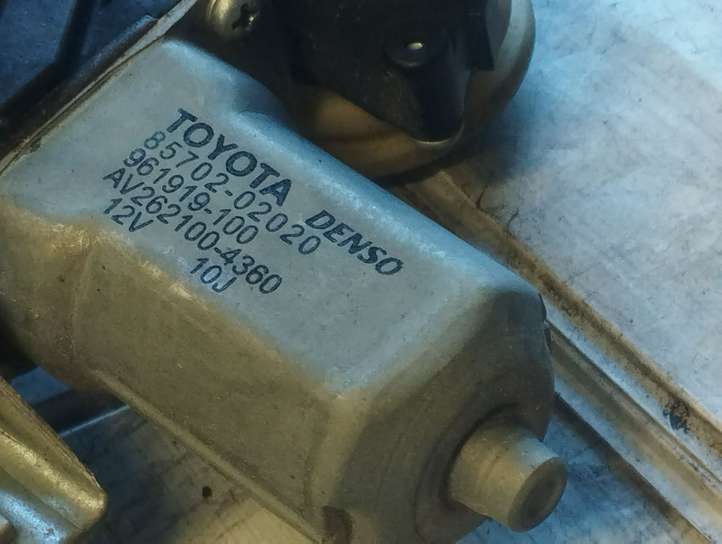 Toyota Auris 150 (2006 - 2012)  8570202020 Передний комплект электрического механизма для подъема окна