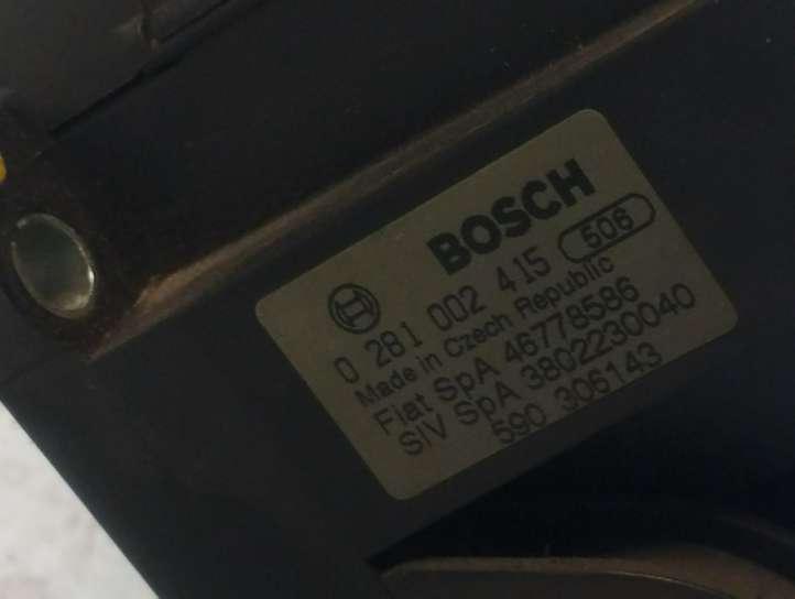 Fiat Doblo (2000 - 2009)  0281002415 Педаль акселератора