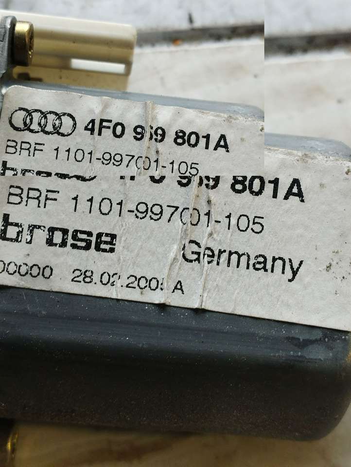 Audi A6 (2004 - 2008)  4F0959801A Механизм подъема окон задней двери