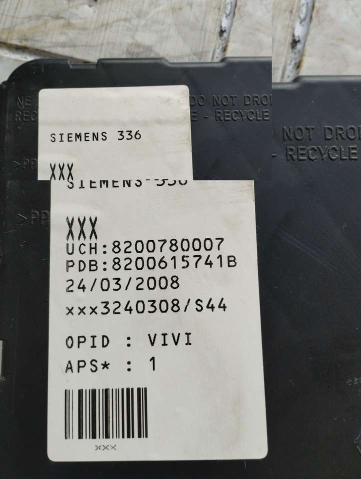 Renault Megane II (2006 - 2008)  8200780007 Mодуль kомфортa