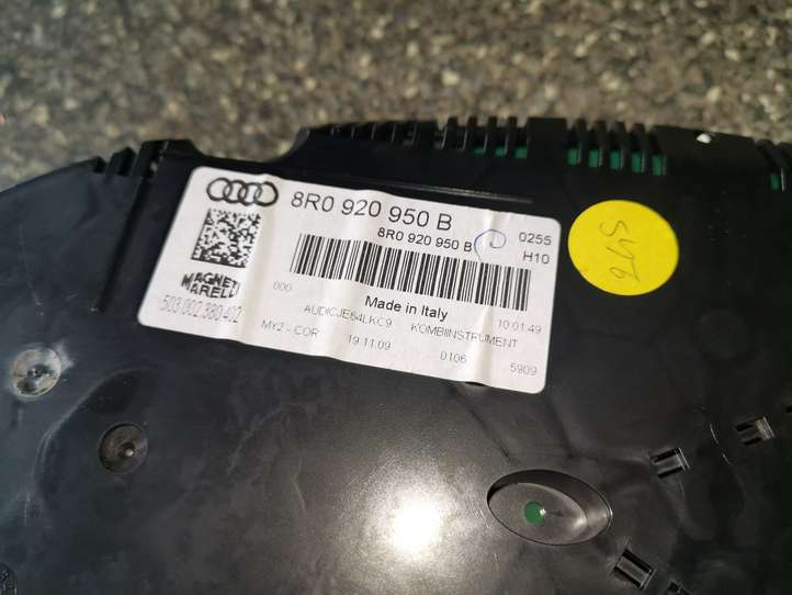 Audi Q5 (2012 - 2017)  8R0920950B Спидометр (приборный щиток)