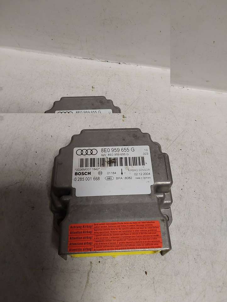 Audi A4 (2004 - 2009)  8E0959655G Блок управления надувных подушек