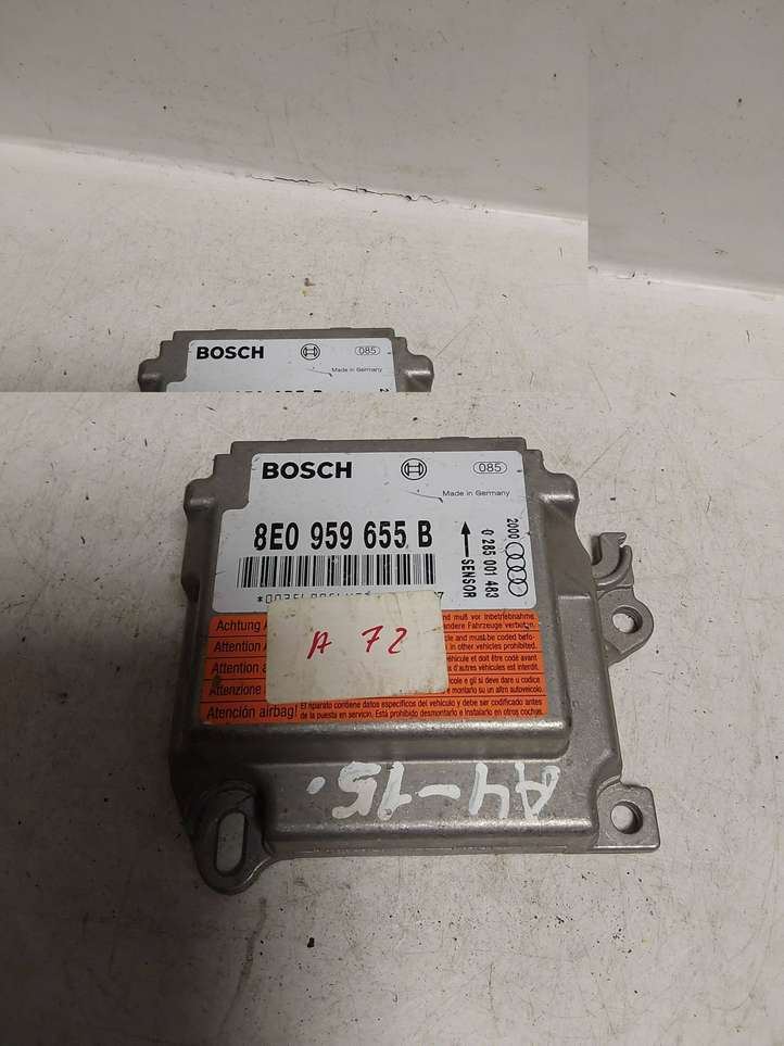 Audi A4 (2000 - 2006)  8E0959655B Блок управления надувных подушек