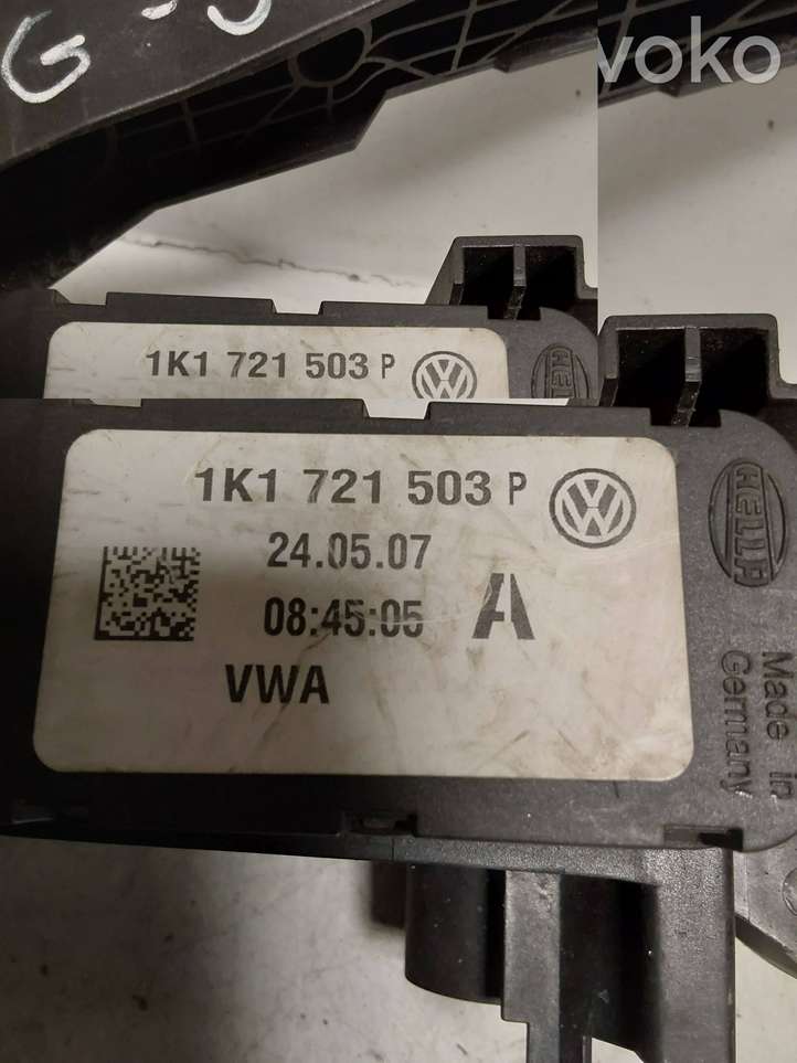 Volkswagen Golf V (2003 - 2009)  1K1721503P Педаль акселератора