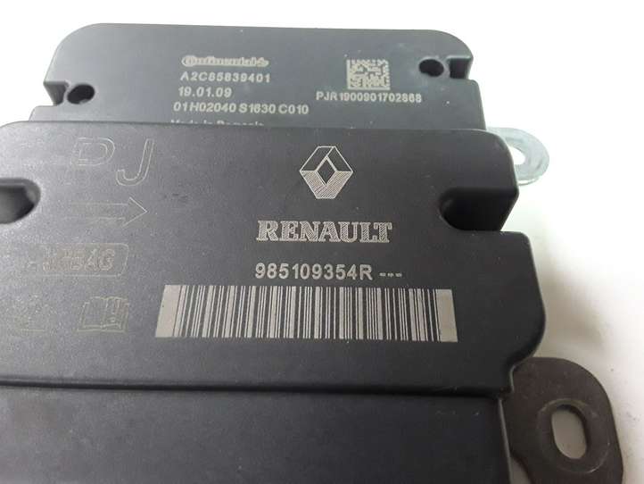 Dacia Dokker (2012 - 2019)  985109354R Блок управления надувных подушек