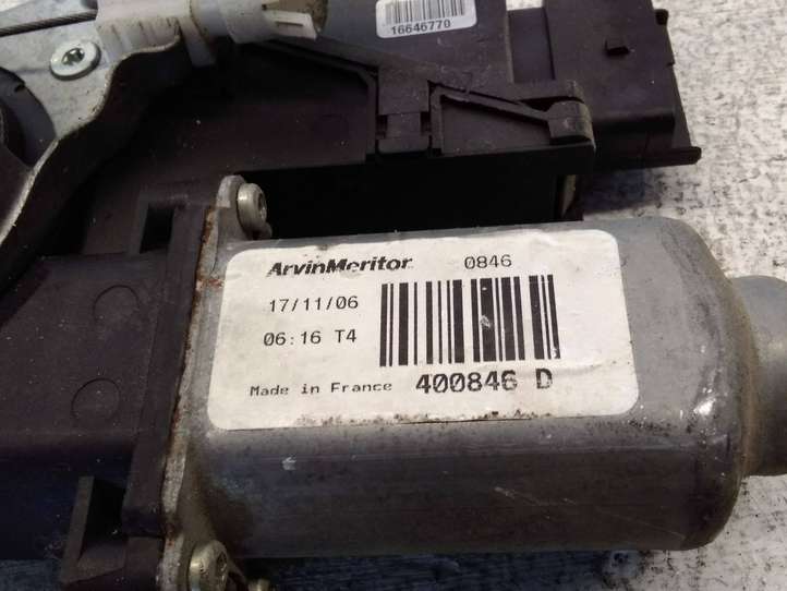 Nissan Pathfinder R51 (2005 - 2012)  400846D Передний комплект электрического механизма для подъема окна