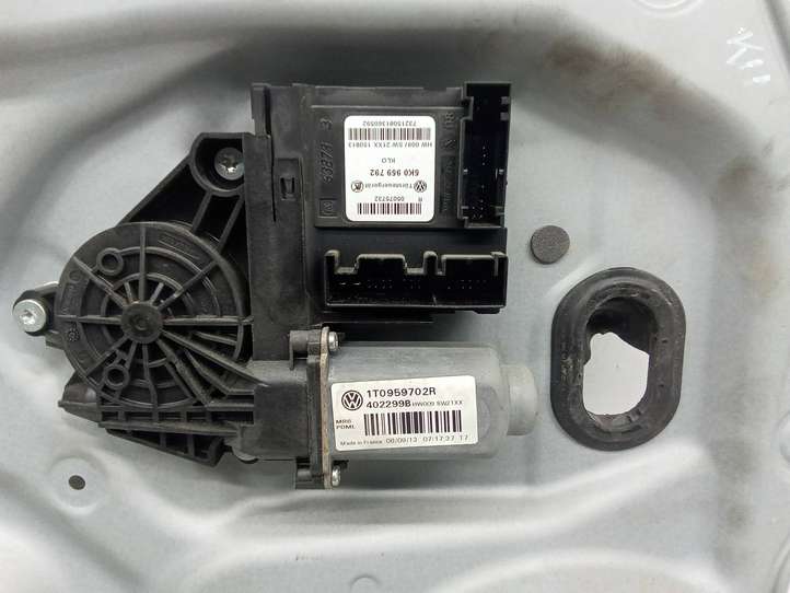 Volkswagen Caddy (2010 - 2015)  1T0959702R Передний комплект электрического механизма для подъема окна