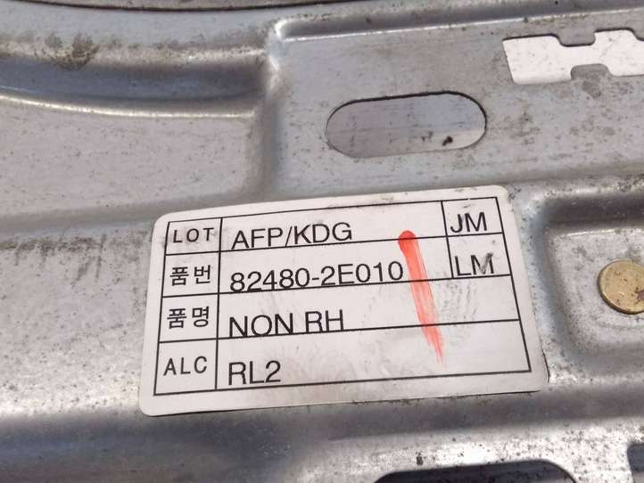 Hyundai Tucson JM (2004 - 2009)  824802E010 Передний комплект электрического механизма для подъема окна