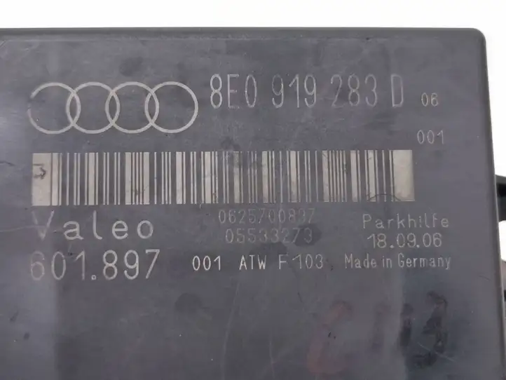 Audi A4 S4 B7 8E 8H (2004 - 2009) 8E0919283D Блок управления парктрониками — фото 4