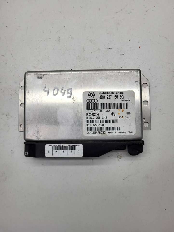 8D0927156EG Audi A4 S4 B5 8D Galios (ECU) modulis