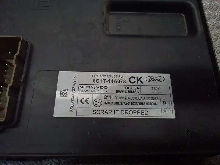 Ford Transit (2006 - 2013) 6C1T14A073CK Модуль комфорта — фото 2