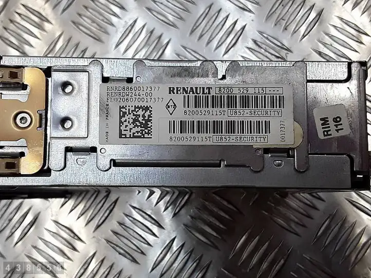 Renault Modus (2004 - 2007) 8200529115 Магнитола / мультимедийная система — фото 5