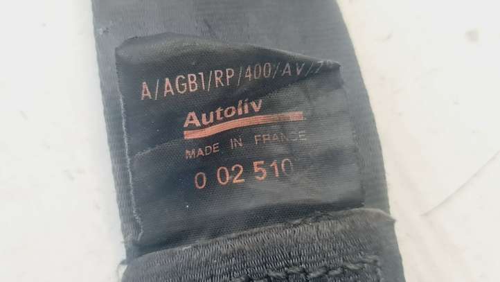 Peugeot 607 (2000 - 2004)  A507744AC80 Передний ремень безопасности