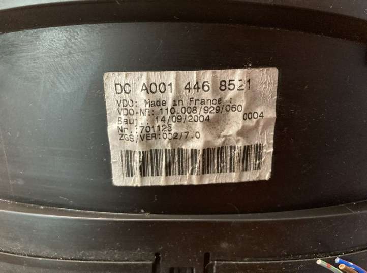 Mercedes-Benz Sprinter W901 W902 W903 W904 (1995 - 2007)  0014468521 Спидометр (приборный щиток)