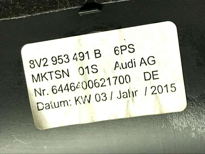 Audi A3/S3 8V (2012 - 2016)  8V2953491B Отделка рулевой колонки