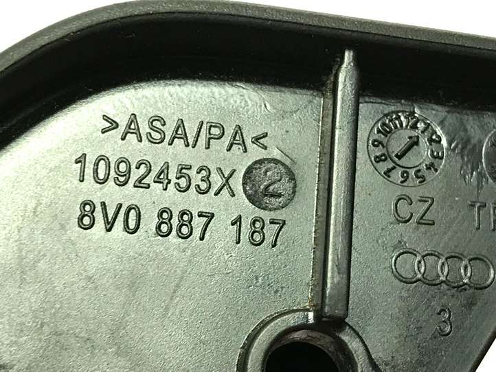 Audi A3/S3 8V (2012 - 2016)  8V0887233A Заглушка, крышка ISOFIX