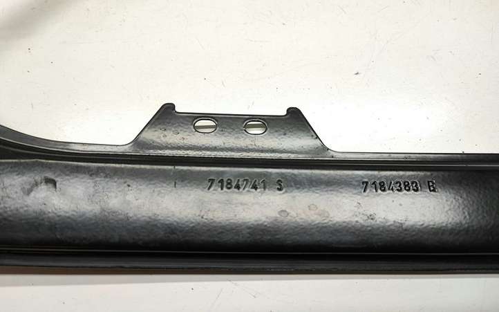 BMW 5 E60 E61 (2004 - 2010)  7184741 Передний комплект электрического механизма для подъема окна