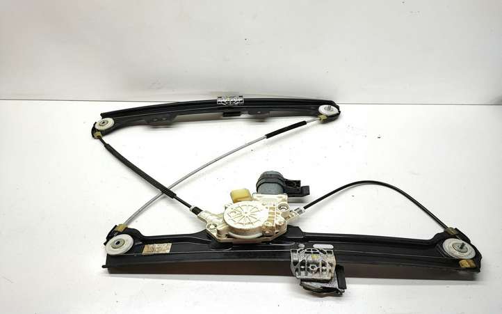 BMW 5 E60 E61 (2004 - 2010)  7184741 Передний комплект электрического механизма для подъема окна