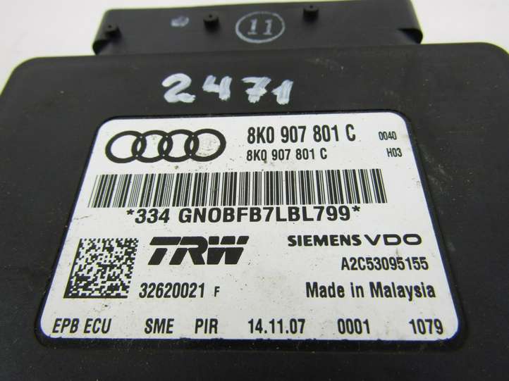Audi A5 (2007 - 2011)   Модуль управления ручным тормозом