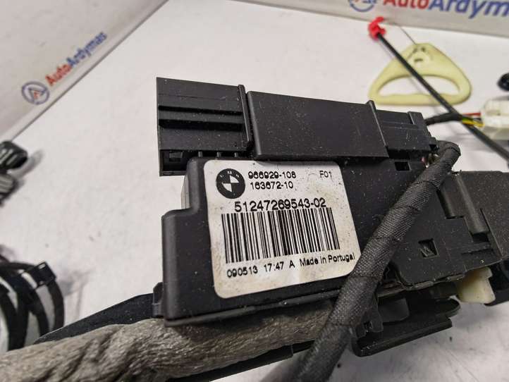 BMW 5 F10 F11 (2009 - 2016)  61319275121 Проводка крышки багажника