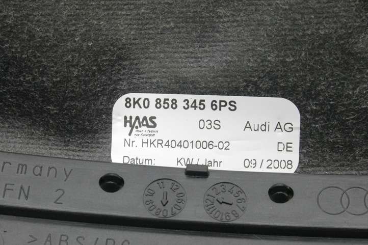 Audi A4 (2007 - 2011)  8K0858345 Отделка рулевой колонки