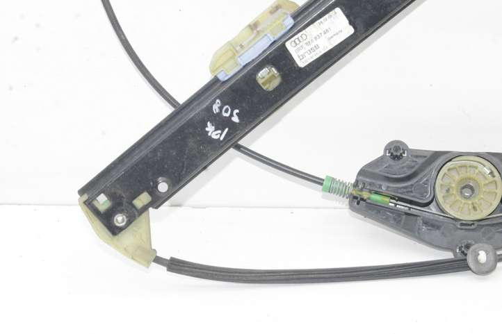 Audi A4 (2007 - 2011)  8K0837461 Передний комплект электрического механизма для подъема окна