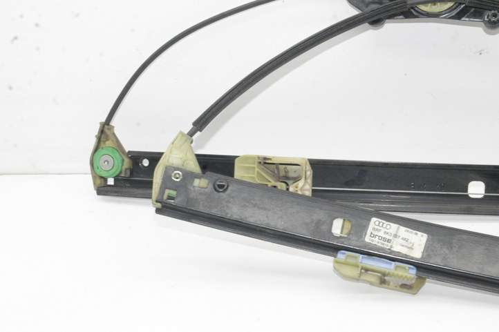 Audi A4 (2007 - 2011)  8K0837462 Передний комплект электрического механизма для подъема окна