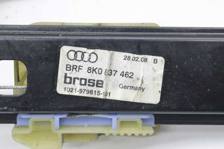 Audi A4 (2007 - 2011)  8K0837462 Передний комплект электрического механизма для подъема окна