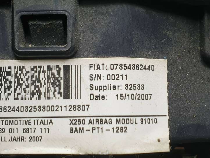 Peugeot Boxer (2007 - 2014)  07354362440 Подушка безопастности руля