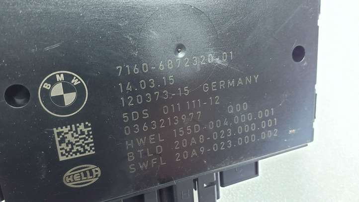 Mini One Cooper F56 F55 (2012 - 2022)  6872320 Блок управления крюка для прицепа
