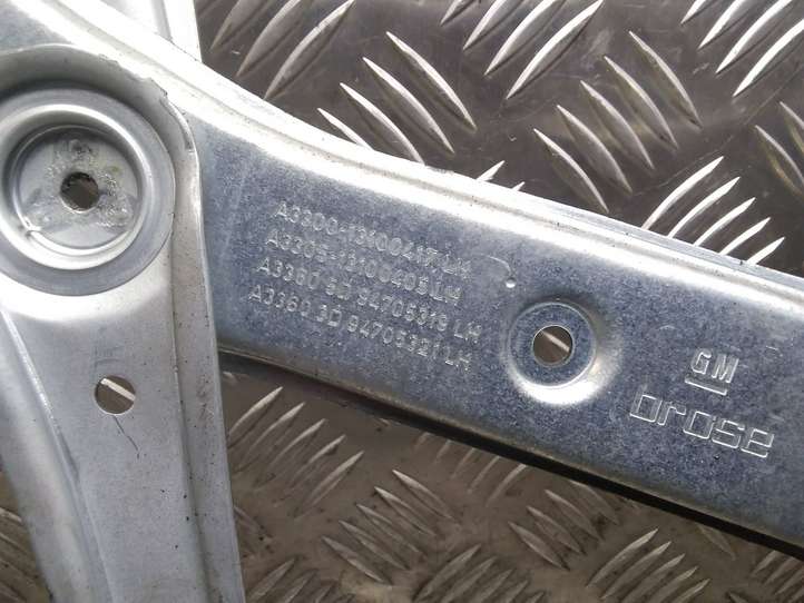 Opel Astra (2004 - 2009)  13101480 Передний комплект электрического механизма для подъема окна