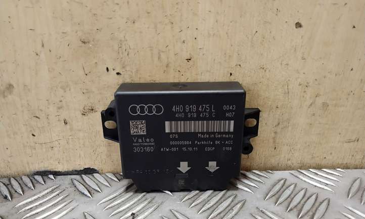 Audi A8 (2010 - 2014)  4H0919475L Блок управления парковки
