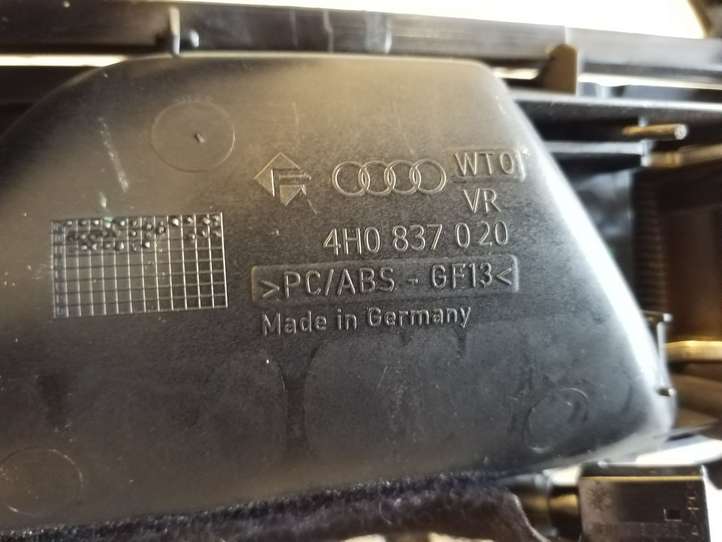 Audi A8 (2010 - 2014)  4H0867102 Внутренняя ручка
