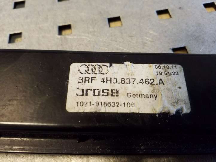 Audi A8 (2010 - 2014)  4H0837462A Механизм для электрического подъема окон передней двери (без двигателя)