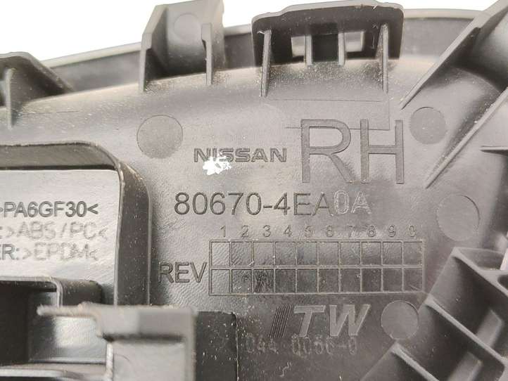 Nissan Navara D23 (2015 - )  806704EA Внутренняя ручка
