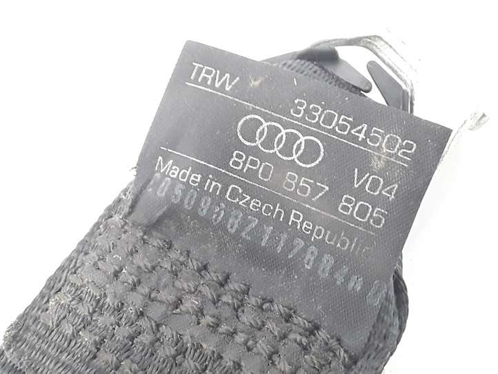 Audi A3/S3 8P (2008 - 2013)  8P0857805 Задний ремень безопасности