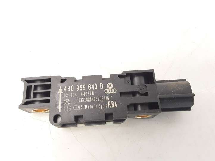 Audi A3/S3 8P (2008 - 2013)  4B0959643D Датчик удара надувных подушек