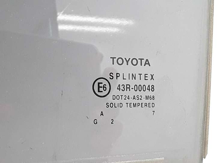 Toyota Avensis T250 (2006 - 2009)  43R00048 Основное стекло задних дверей