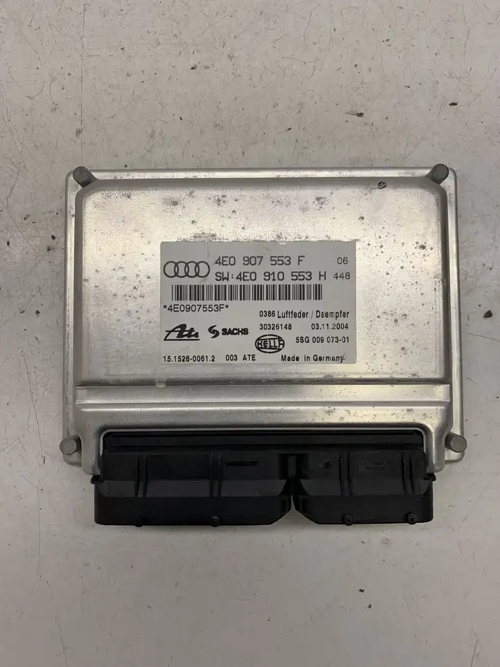 Audi A8 S8 D3 4E (2002 - 2005) 4E0907553F Блок управления подвеской — фото 1