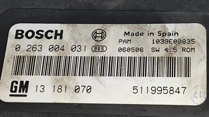 Opel Vectra C (2002 - 2005) 13181070 Блок управления парктрониками — фото 2
