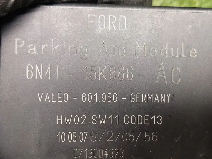 Ford Focus (2008 - 2011) 6N6T15K866AC Блок управления парктрониками — фото 3
