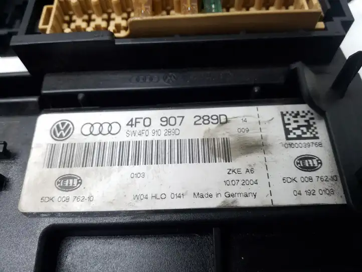 Audi A6 S6 C6 4F (2004 - 2008) 4F0907289D Модуль комфорта — фото 6