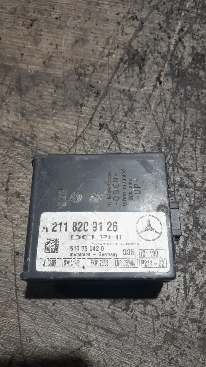 Mercedes-Benz E W211 (2002 - 2009)  A2118209126 Блок управления сигнализации