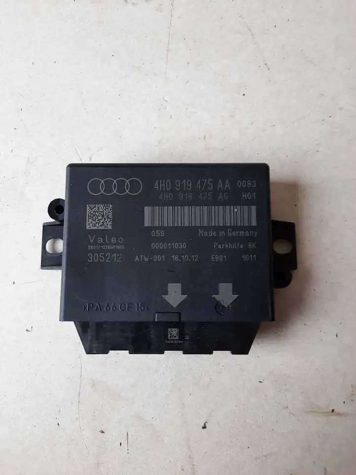 Audi A7 S7 4G (2010 - 2014) 4H0919475AG Блок управления парктрониками — фото 1