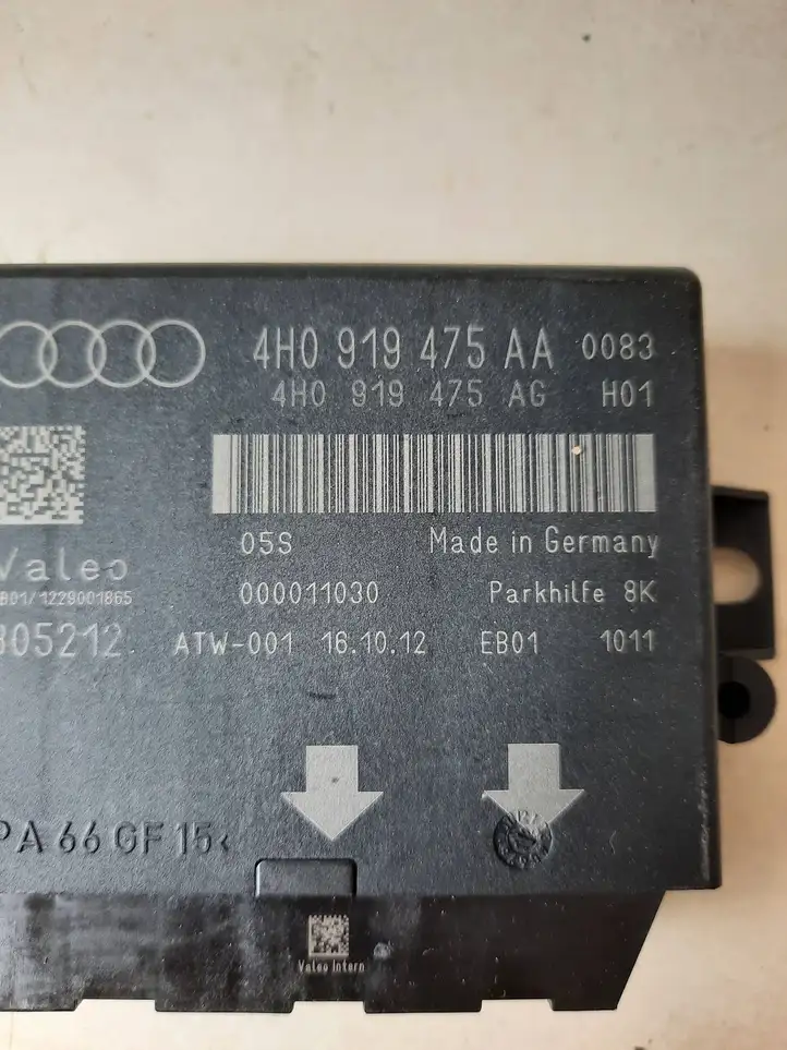 Audi A7 S7 4G (2010 - 2014) 4H0919475AG Блок управления парктрониками — фото 3