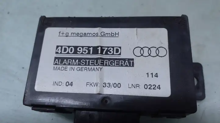 Audi A8 S8 D2 4D (1999 - 2002) 4D0951173D Блок управления сигнализацией — фото 3