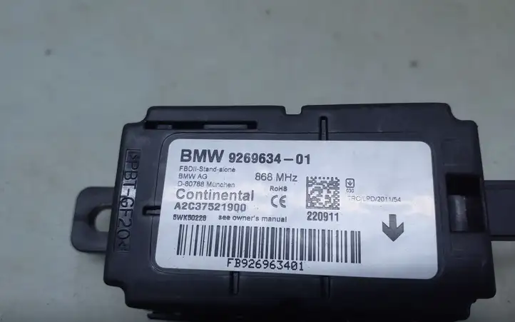 BMW 1 F20 F21 (2011 - 2019) 9269634 Блок управления сигнализацией — фото 3